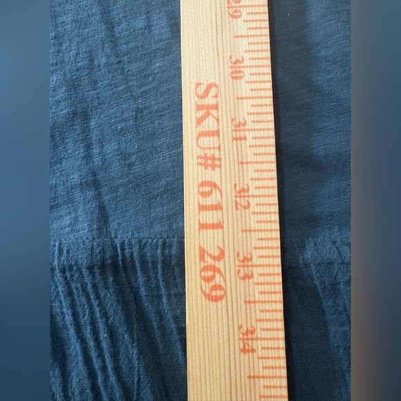 Velvet by Graham and Spencer Chic Teal Maxi Dress, Vintage Slub. Lightweight. S - Picture 15 of 16